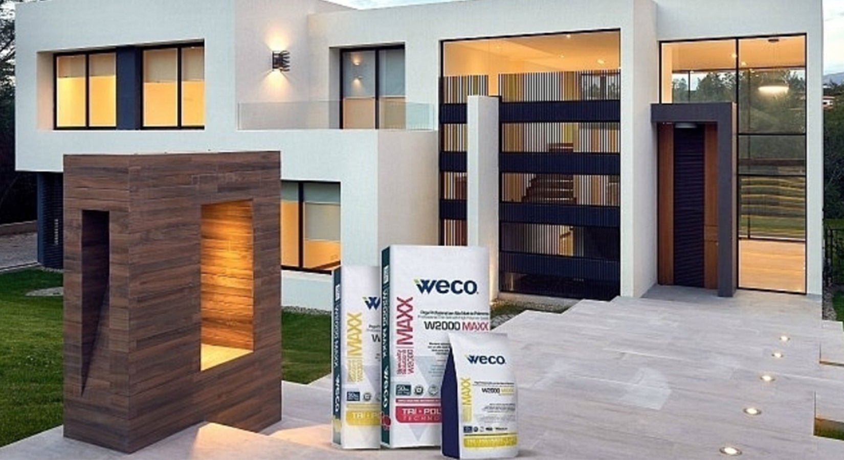 Weco® W2000 MAXX™, the best glue for outdoor installations - Weco Solutions