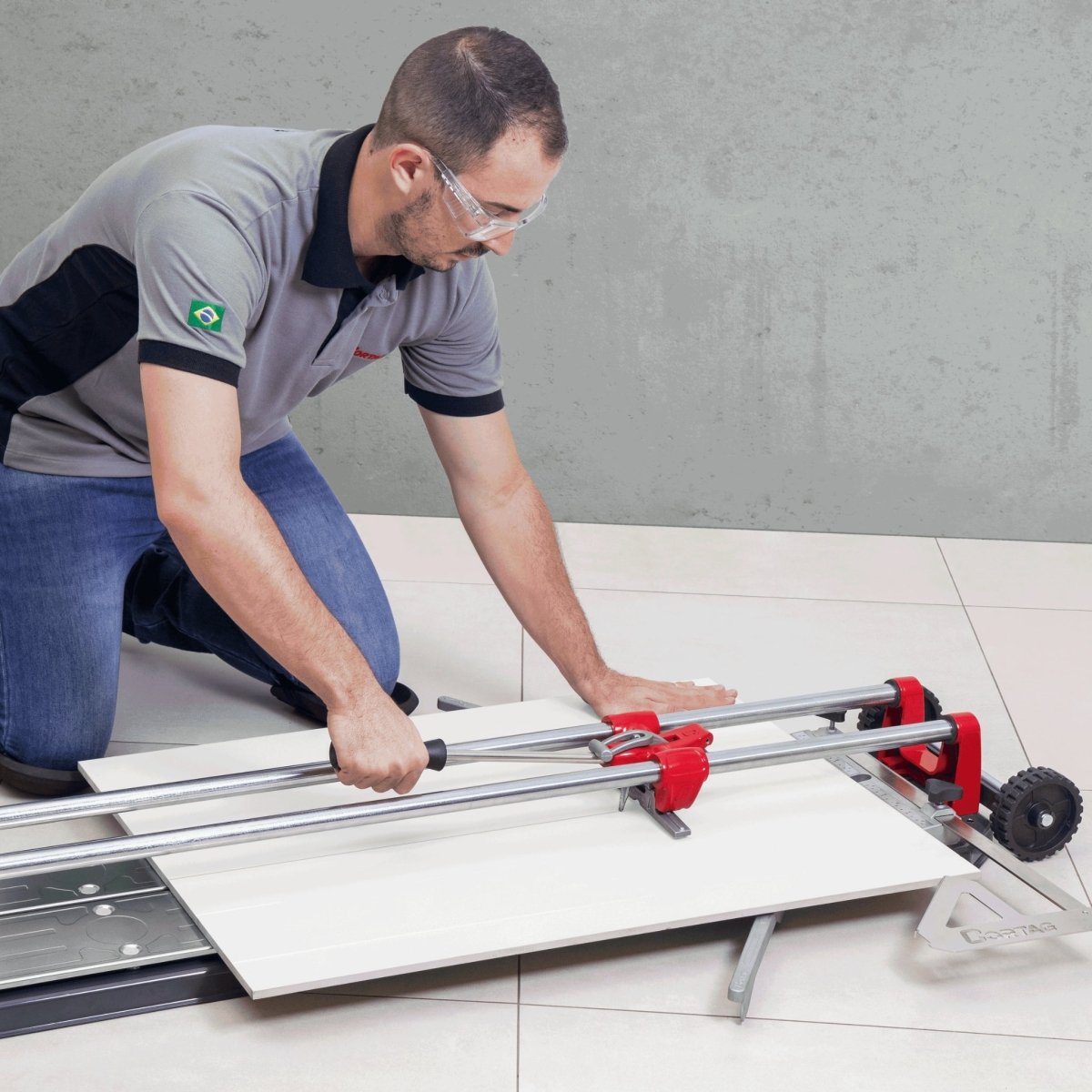Manual Tile Cutter Mega 125 (49”) - Weco Solutions