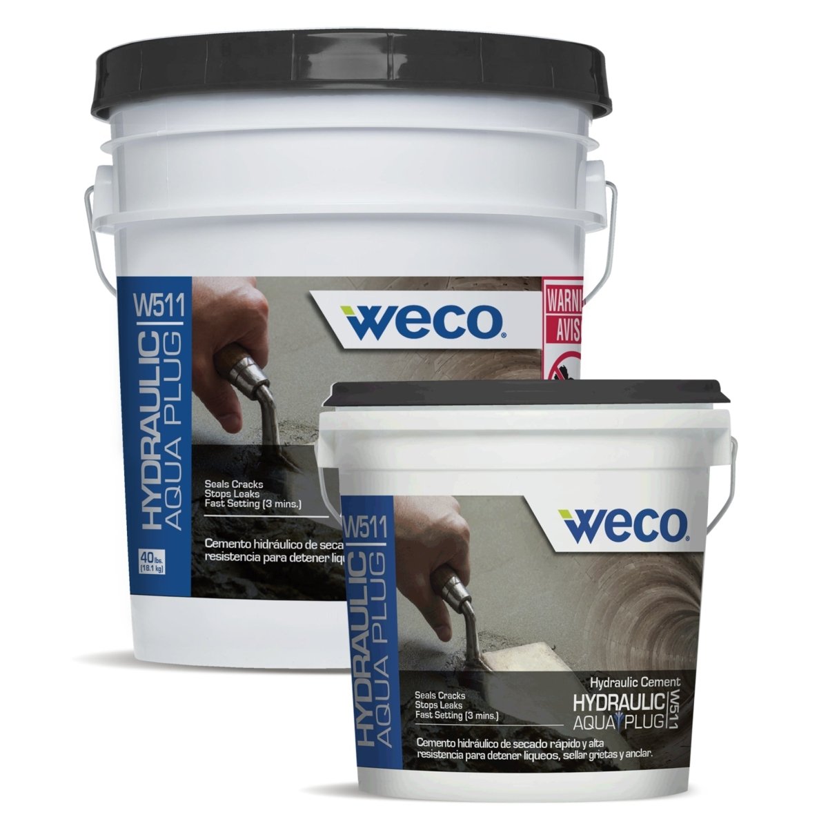 W511 Aqua Plug Hydraulic Cement - Weco Solutions