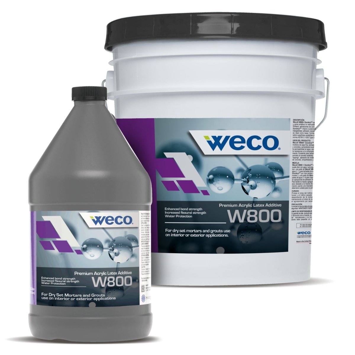 W800 Acrylic Latex - Acrylic Fortifiers - Weco Solutions