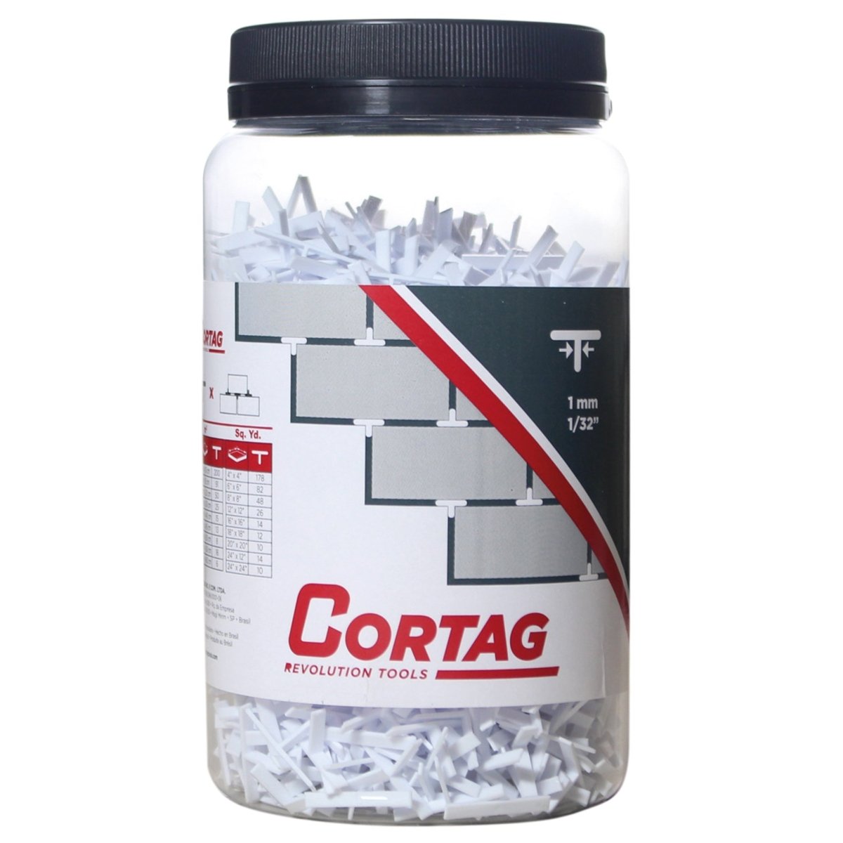 Spacer Juntapiso "T" 1.0 Mm (1/32") - Weco Solutions