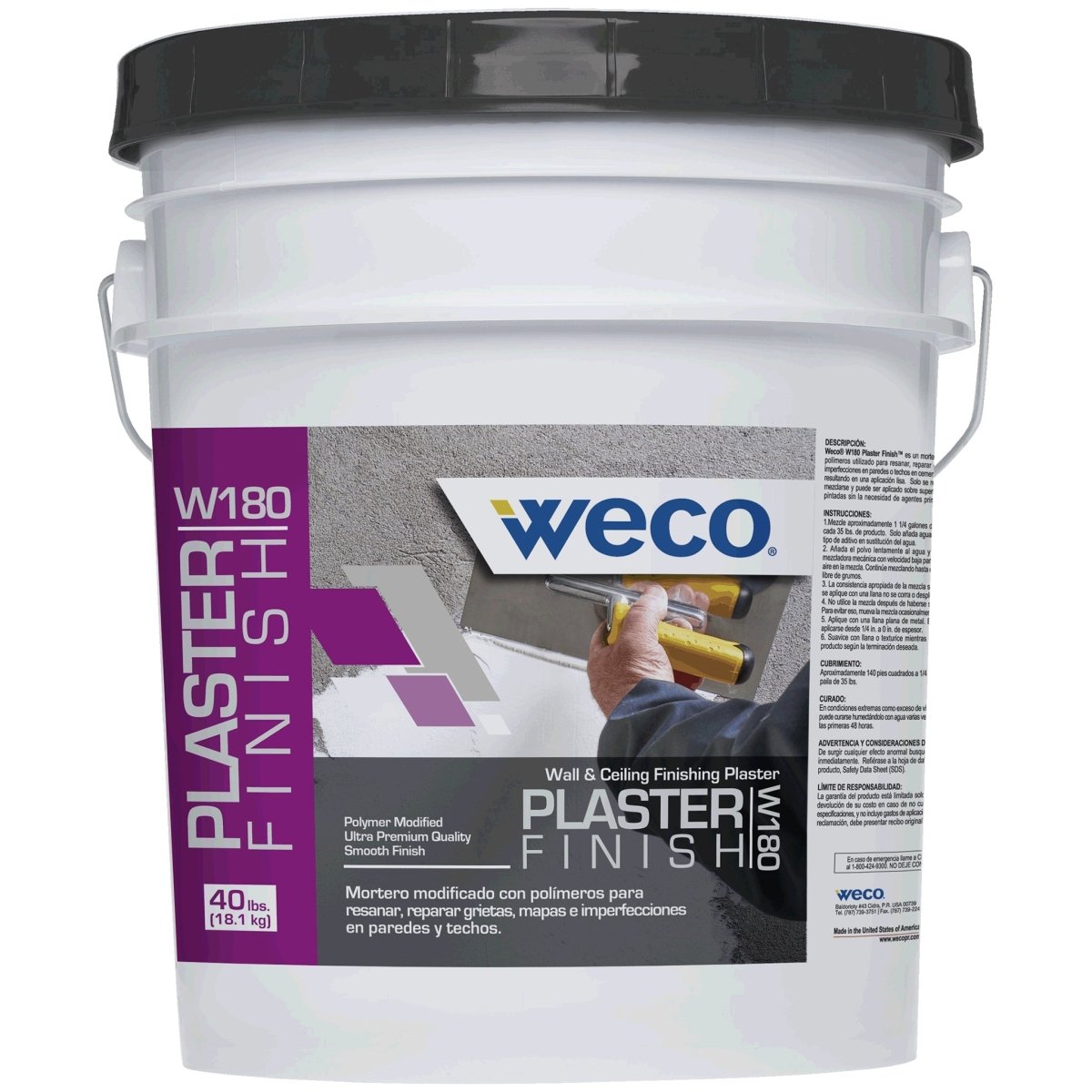 W180 Plaster Finish - Weco Solutions