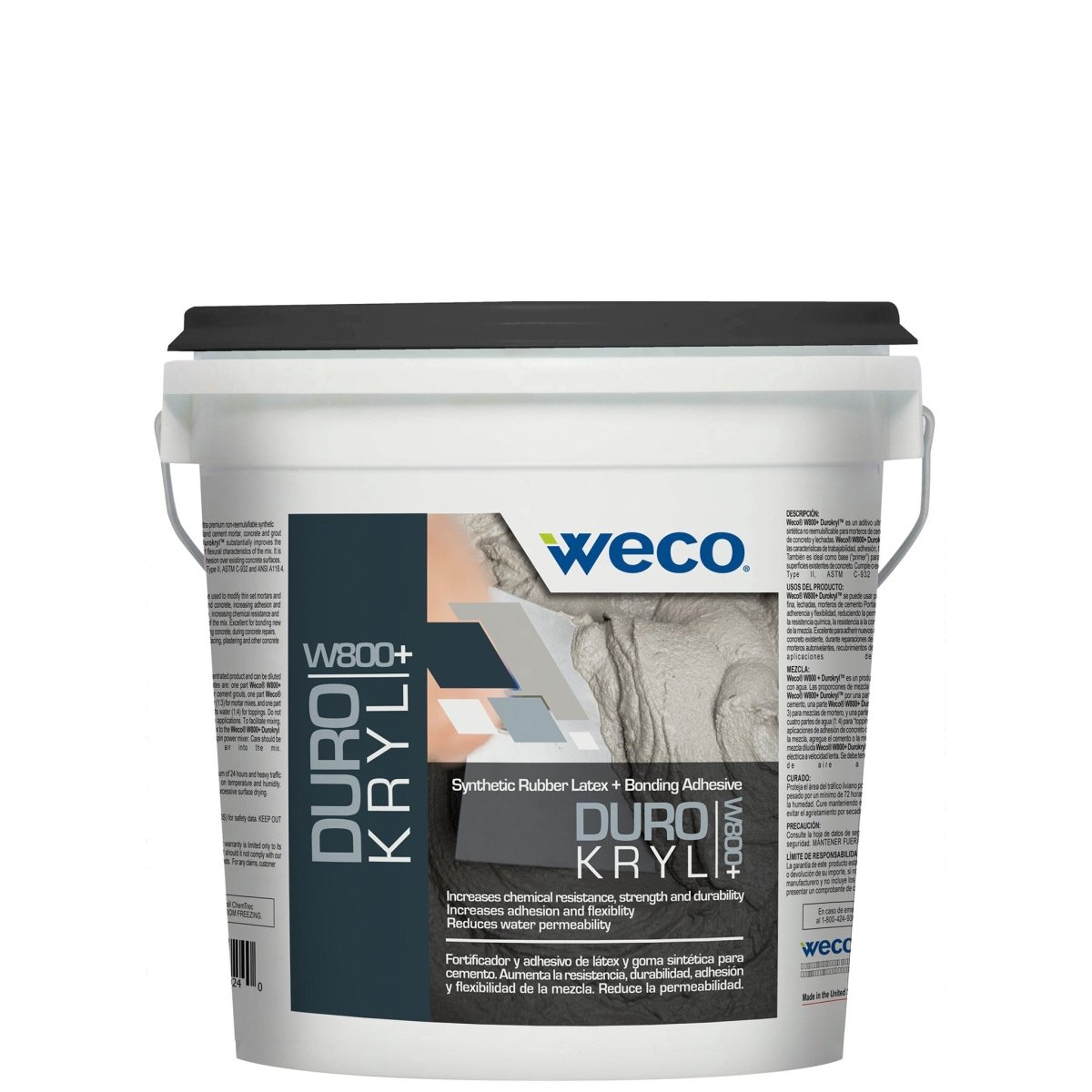 W800+ Durokryl Latex & Bonding Agent - Weco Solutions
