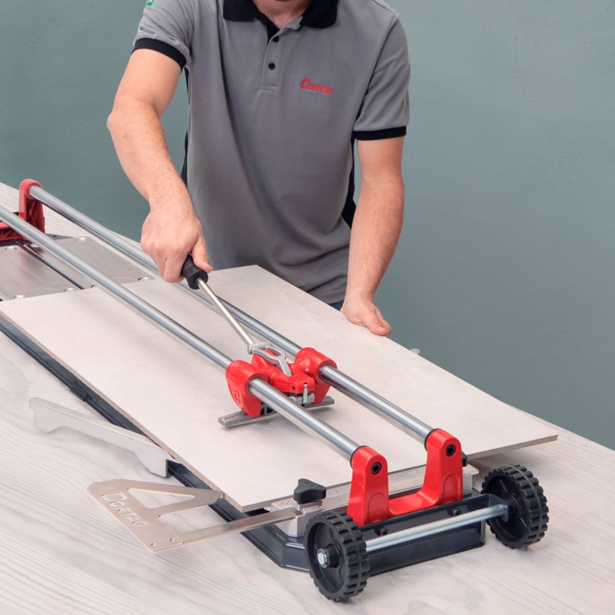 Manual Tile Cutter Mega 125 (49”) - Weco Solutions