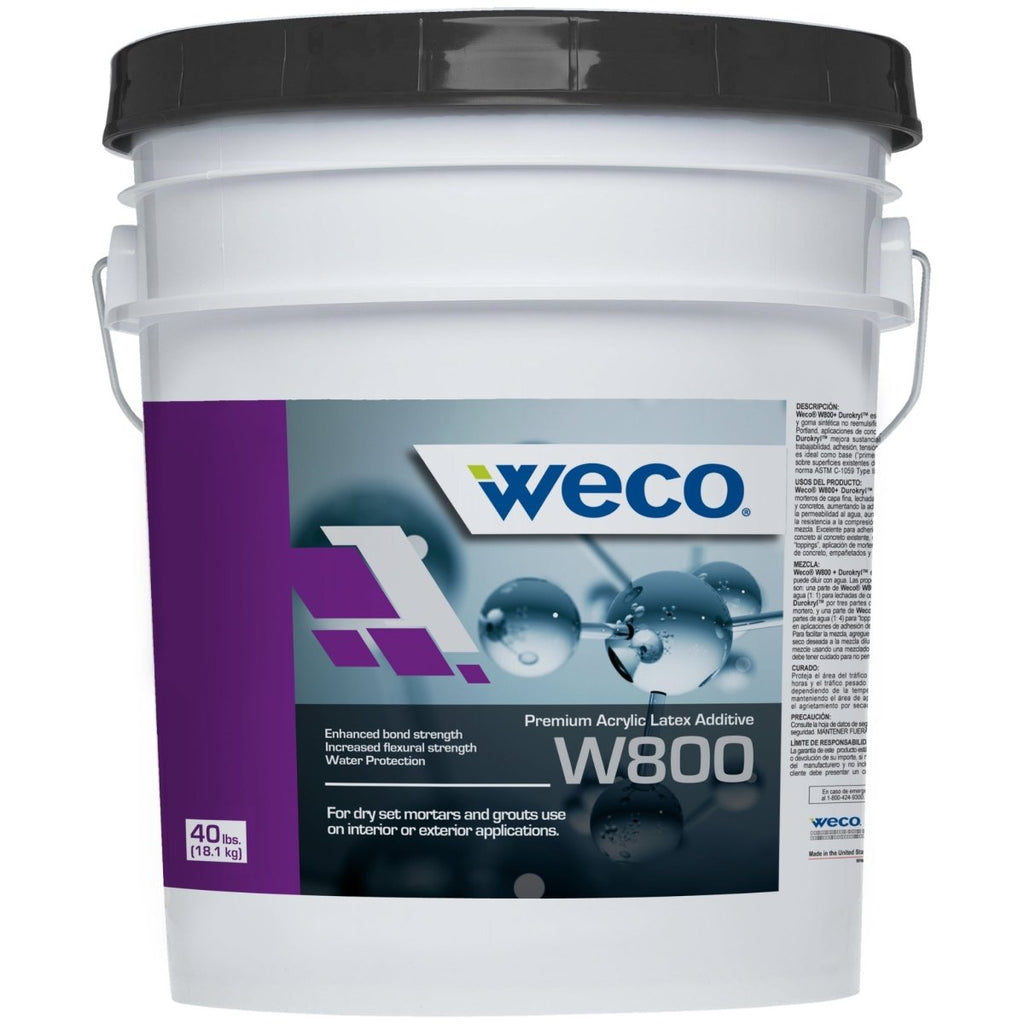 Footifiers W800 Acrylic Latex - Acrylic Fortifiers - Weco Solutions